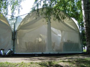 Арочный шатер 5х5м